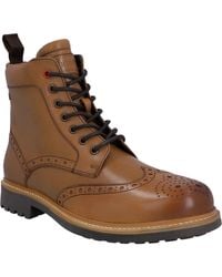 HUNTER - Cawdor Brogue Ankle Boots - Lyst