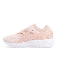 Asics - Gel-Kayano Knit Light Trainers Textile - Lyst