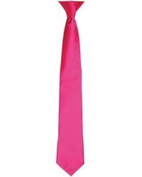 PREMIER - Colours Satin Clip Tie (Pack Of 2) (Hot) - Lyst