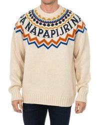 Napapijri - Trui Met Lange Mouwen En Ronde Hals Np000Izsn - Lyst
