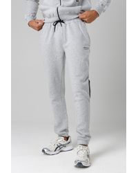 Firetrap - Regular Fit Cotton Blend Fleece Joggers With Drawstring Waist - Lyst