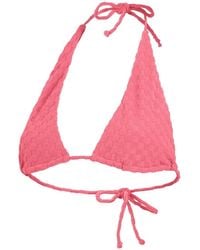 Speedo - Halter Neck Adjustable Triangle Bikini Top - Lyst