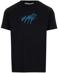 Off-White c/o Virgil Abloh - Bounce Cross Off Design Slim Fit T-Shirt Cotton - Lyst