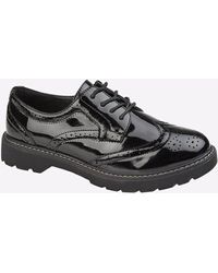 Boulevard - Addison Brogue Hi-Shine Shoe - Lyst