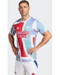 adidas Originals - Arsenal 24/25 Pre-Match Jersey - Lyst