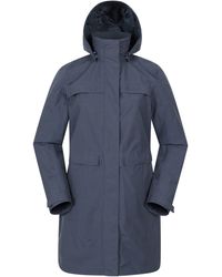 Mountain Warehouse - 'Cloud Burst' Textured Jacket Waterproof Adjustable Hood Rain Coat - Lyst