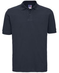 Russell - Classic Cotton Pique Polo Shirt (French) - Lyst