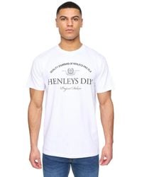 Henleys - Henclose Cotton T-Shirt - Lyst
