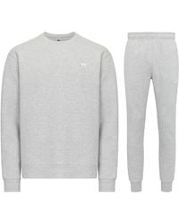 Nike - Sportswear Club Fleece Crew Neck Tracksuit Cotton - Lyst