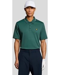 Lyle & Scott - Tipped Technical Polo Shirt - Lyst