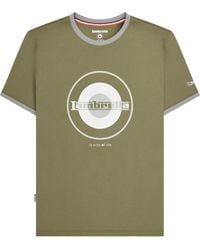 Lambretta - Target Ringer T-Shirt Cotton - Lyst