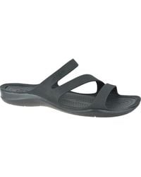 Crocs™ - Swiftwater Open Toe Slide Sandals - Lyst