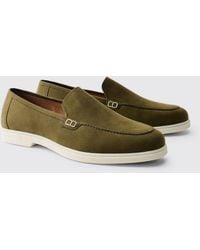 BoohooMAN - Faux Suede Loafer - Lyst