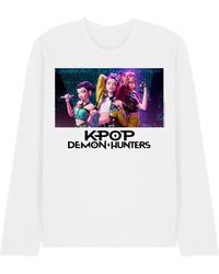 K-Pop Demon Hunters - Adult Singing Huntr/X Group Long-Sleeved T-Shirt - Lyst