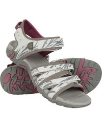 Mountain Warehouse - 'Santorini' Wide Fit Sandals Rubber Outsole Summer Shoes - Lyst