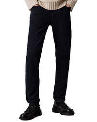 Calvin Klein - Slim Tapered Jeans In Denim - Lyst