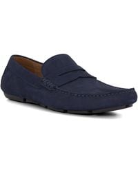 Dune - Dune Bradlay Wildleder Herren Mokassinschuhe - Lyst