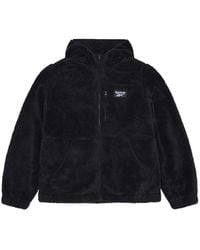 Reebok - Ladies Double Monkey Fleece Jacket - Lyst