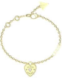 Guess - Ubb05057Ygl Ladies Amore Bracelet - Lyst