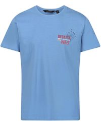 Regatta - Cline Vii Graphic Print T-Shirt (Lake) - Lyst