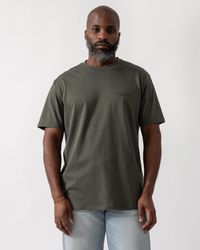 ARMANI EXCHANGE - T-Shirt With Small Milano/New York Logo - Lyst