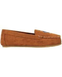 Ralph Lauren - Snuff Dezi V Bear Slippers Suede - Lyst