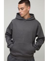 BoohooMAN - Basic Regular Fit Over The Head Hoodie - Lyst