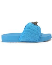 Kurt Geiger - Eagle Puff Slide Sandals - Lyst