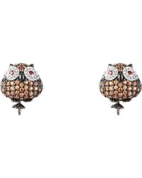 Lancaster - Jla-Ear-Owl-4 Ladies Earrings - Lyst