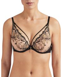 Aubade - Qf12 Encre De Chine Triangle Plunge Bra - Lyst