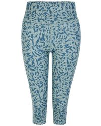 Dare 2b - Ladies Influential 3/4 Recycled Animal Print Leggings (Lilypad) - Lyst