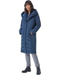 Roman - Hooded Quilted Coat - Lyst