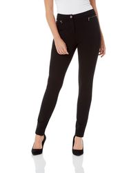 Roman - Zip Detail Stretch Trouser - Lyst