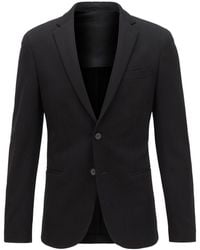 BOSS - Norwin4 Colbert In Zwart - Lyst
