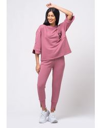 Tom Barron - Damen-Trainingsanzug-Set Chain Mit Übergroßem Oberteil - Lyst