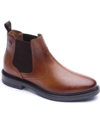 Base London - Smith Leather Boots - Lyst