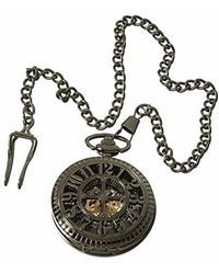 TruClothing - Automatic Pocket Watch Mechanical Peaky Blinders Vintage Double Hunter - Lyst