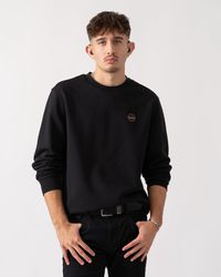 Napapijri - Badge Crew Neck Sweatshirt - Lyst