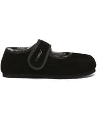 EverAu Australia - Ever Au Adjustable Strap Sheepskin Slippers - Lyst