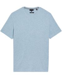 Ted Baker - Curlys Regular Textured T-Shirt - Lyst