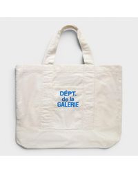 GALLERY DEPT. - Logo-Print Cotton-Corduroy Tote Bag - Lyst