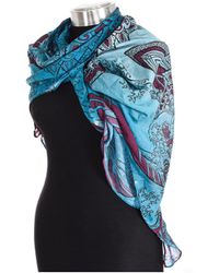 Buff - Bandana With Printed Design Made Of Light And Soft Fabric 111000 - Lyst