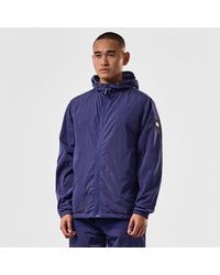 Weekend Offender - Technician Gezichtsmasker Jas In Navy - Lyst