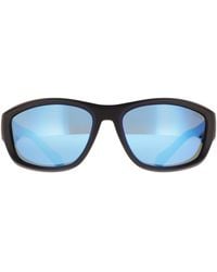 Polaroid - Wrap Matte Mirror Polarized Pld 2166/S - Lyst