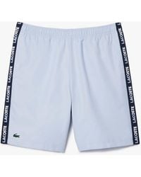 Lacoste - Logo Stripe Tennis Sportsuit Shorts - Lyst