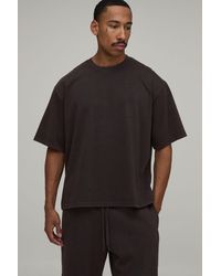 BoohooMAN - Oversized Premium 280Gsm Washed T-Shirt - Lyst