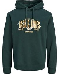 Jack & Jones - Hoodie Hooded Pullover - Lyst
