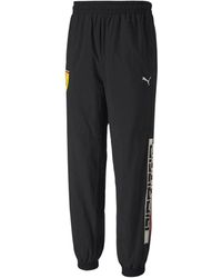 PUMA - Scuderia Ferrari Street Track Pants Lounge Sweat Joggers 596138 02 - Lyst