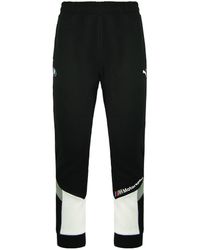 PUMA - X Bmw Motorsport Stretch Waist Slim Fit Joggers 597995 01 Cotton - Lyst