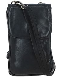 Ashwood Leather - 'Unicita Urbana' Real Crossbody Smartphone Bag - Lyst